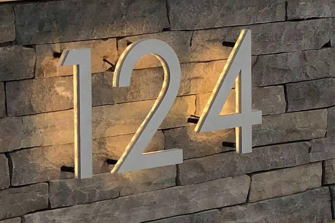 Why Homeowners in Brampton Prefer LED House Signs With Motion-Sensor Lighting